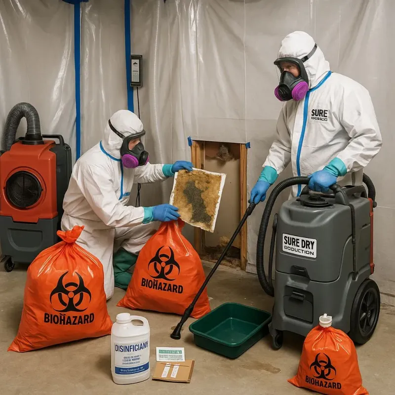 Contaminated Water Handling Protocols process in Thiensville, WI